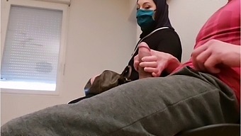 A Pervert Doctor Puts A Hidden Camera In His Waiting Room, So This Man Will Be Caught Red-Handed With Empty French Ball.