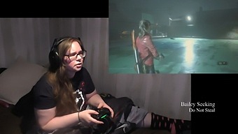 Watch As A Gamer Strips Down In A Playthrough Of Resident Evil 2