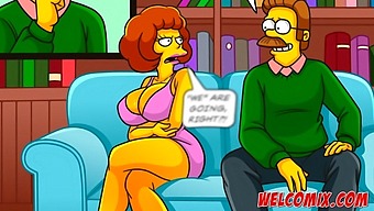 A Swapping Spree: The Simptoons And Simpsons Porn