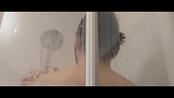 Part 4 Of The Steamy Shower Session With Mom Continues