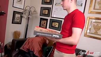 Agedlove: Mature British Woman Trades Sex For Pizza Delivery