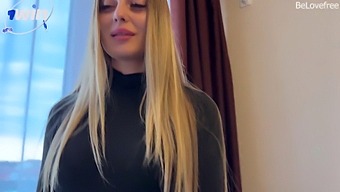 Blonde Tourist With Big Tits And Ass Gets Naughty In Hotel Room