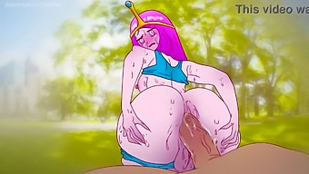 Princess Bubblegum'S Erotic Encounter In The Park For A Chocolate Treat - Hentai Adventure Time 2d