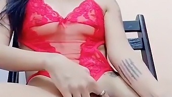 Thai Babe'S Petite Vagina Accommodates A Massive Dildo!