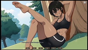 Hentai Game Scenario: First-Time Anal Sex With My Adorable Girlfriend In The Woods