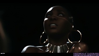 Artificial Intelligence Creates Explicit Animation Featuring A Cursed Latina As An African Goddess'S Sex Servant