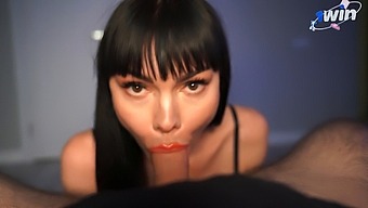 Russian Babe Reveals Her Secrets With A Mind-Blowing Deepthroat
