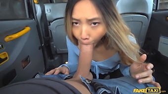 Fake Taxi Driver Helps Stranded Asian Girl With A Pee Break And A Mind-Blowing Orgasm
