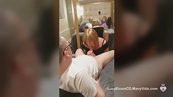 Pauline, A Seductive Trans Woman, Gives Mike'S Large Penis A Deep Blowjob, Making Him Ejaculate In Her Mouth
