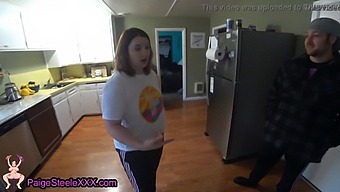 Young Curvy Girl Gets Fucked And Creamed By Rebellious Pet Sitter