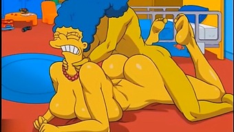 Marge'S Anal Pleasure In A Fetish-Themed Hentai Video