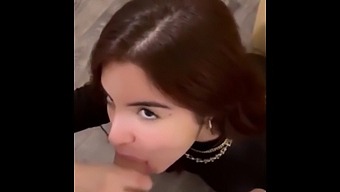 A Stunning Girlfriend Of My Friend Gives An Amazing Blowjob (Uninterrupted Version)