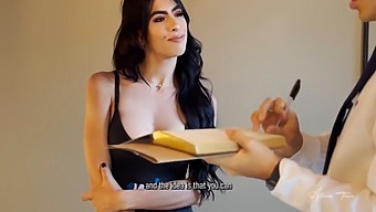 A Devout Man Struggling With Sexual Desires Delivers A Sermon At An Incorrect Residence, Featuring A Brunette Beauty With A Flawless Rear End And Braces.