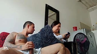 I Pleasure Myself While Viewing My Stepsister'S Derriere, And When She Stumbles Upon Me With My Arousal Halted, She Craves To Straddle Me.