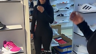 A Stunning Young Woman Meets A Fan And Leaves Together In An Amazing Encounter