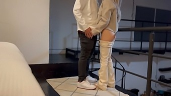 Quick Encounter Leads To Homemade Foot Fetish Threesome